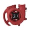 Xpower Mini Mighty Air Mover W/  Power Outlets and 3 hr Timer, 1/4 HP, 925 CFM, 2.3 Amps, 4 Positions, 3 Speeds P-230AT-Red - alternate 2
